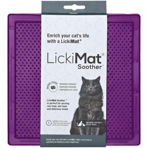 Lickimat Cat Soother lila 20 x 20 cm