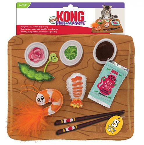 Kong Cat Sushi Pull-a-partz