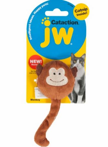 Kattleksak JW Cataction Apa med kattmynta
