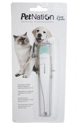 Febertermometer för katt och hund