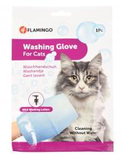 Tvätthandske för katt