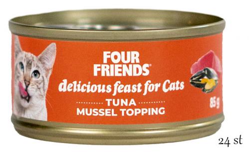 Four Friends Tuna & Mussel 24-pack