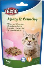Meaty & Crunchy med kyckling & catnip, 50 g