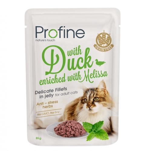 Profine Cat Fillets in Jelly with Duck