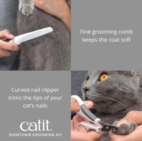 CatIt Senses Grooming Kit Shorthair