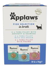 Applaws Fish selection buljong 12x70g