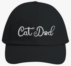 Supercat Keps Cat Dad svart