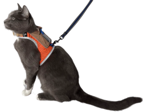 Travelcat Kattsele med ficka för GPS