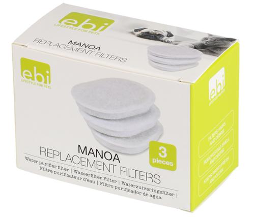 Filter 3-pack Manoa vattenfontän