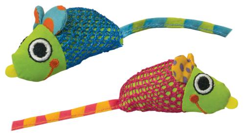 Petstages Chew Mice 2-pack, kattleksak