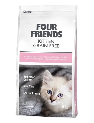 Kattmat FourFriends Kitten Grainfree 6 kg