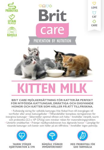 Brit Care Kitten Milk mjölkersättning kattunge