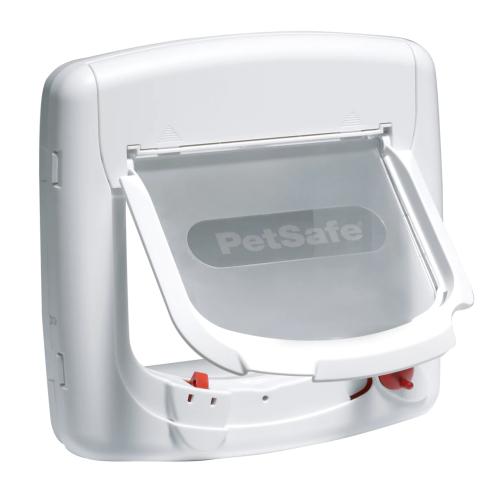 Petsafe Deluxe kattlucka med magnetlås
