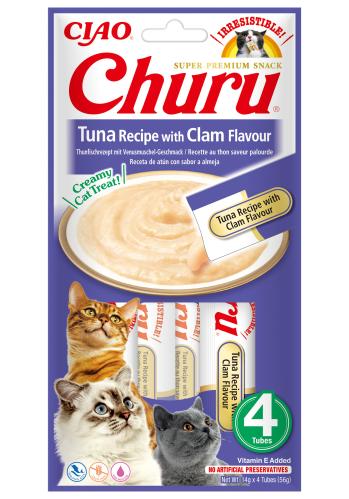 Churu creamy Tuna Clam kattgodis