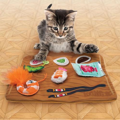 Kong Cat Sushi Pull-a-partz