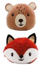 Kattleksak Furry Forest 2-pack