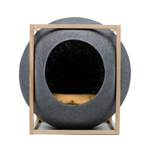 Le Cube Dark grey wood edition - Meyou Paris