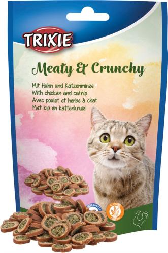 Meaty & Crunchy med kyckling & catnip, 50 g