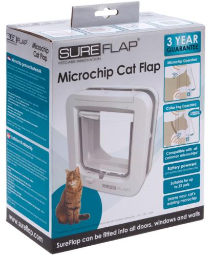 Kattlucka Sureflap microchip vit