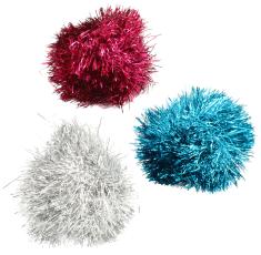 Kattleksak glitterboll