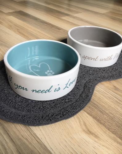 Keramikskål stor Pets-Home choklad