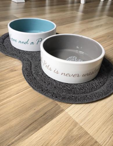 Keramikskål stor Pets-Home choklad
