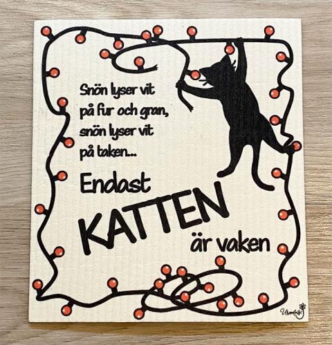 Disktrasa Endast katten är vaken