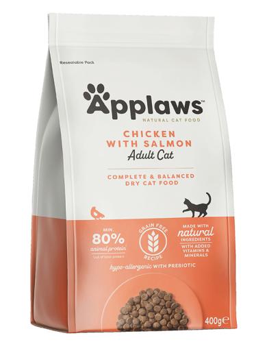  Kattmat Applaws adult chicken & salmon 400 g 