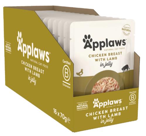 Applaws Chicken breast with lamb 70g