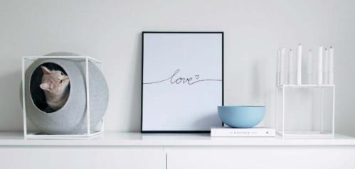 Le Cube Light Grey - Meyou Paris