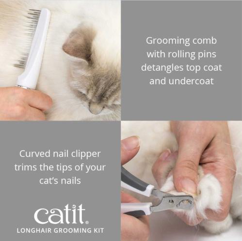 CatIt Senses Grooming Kit Longhair