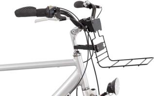 Extra fäste för cykelkorg/transportväska