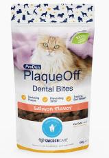 Plaque Off dental bites Katt, Lax