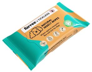 Tickless Natural Insect Wipes 20 st