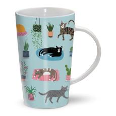 Mugg Cat and Plants