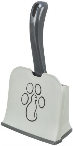 Spade med hållare kattmotiv