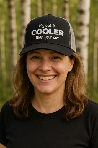 Supercat Truckerkeps Cooler svart/grå