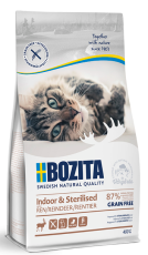 Bozita Indoor & Sterilised Grain free Reindeer 400 g