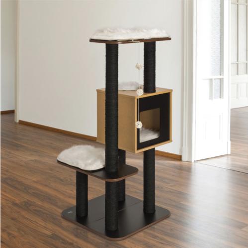 Klösträd Catit Vesper high base Black