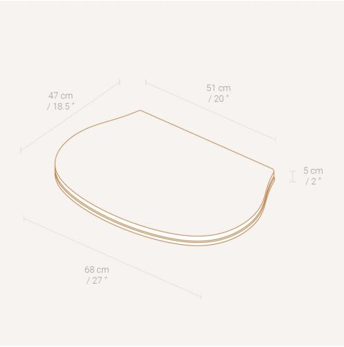 Cosy and Dozy Katthylla CATWALK REST Maple