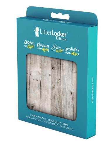 Litter Locker designöverdrag Wood