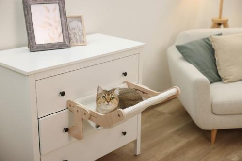 Kattsäng hammock trä