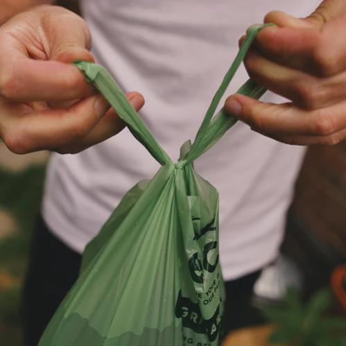 Bajspåse stor Becobag 120 st, med handtag