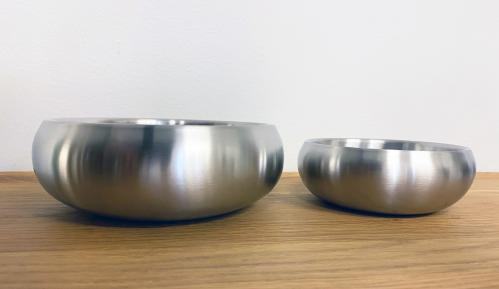 Kattmatskål Brushed Smooth