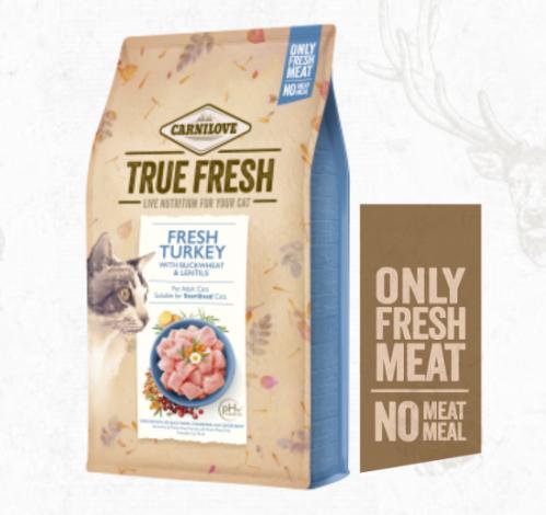 Carnilove TRUE FRESH Cat turkey 340 g