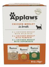 Applaws Chicken Medley buljong 12x70g