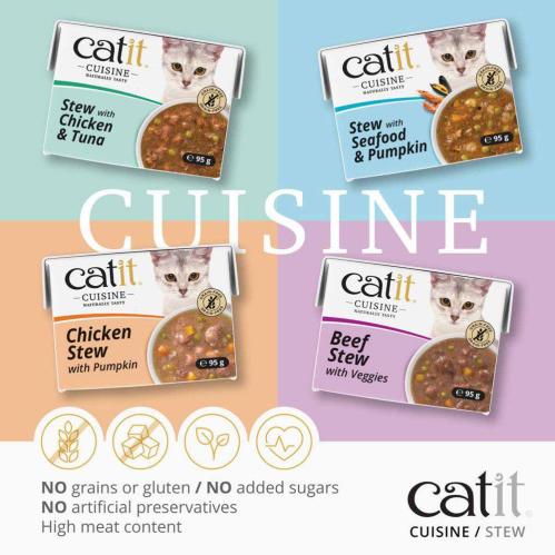 CatIt Cuisine stew beef & veggies