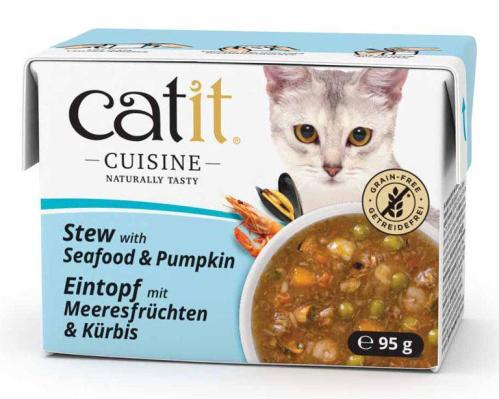 CatIt Cuisine stew seafood, tuna & pumpkin