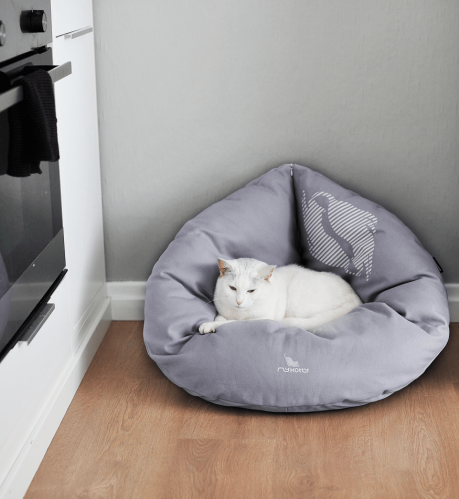 EMI modern catbed grå