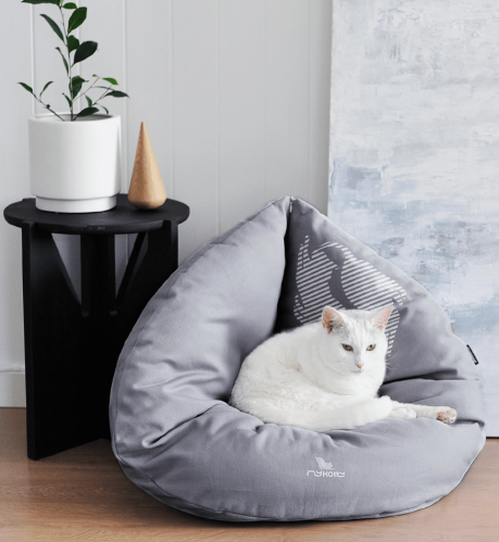 EMI modern catbed grå